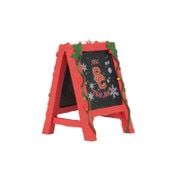 USC Trojans SC Interlock Chalkboard Easel Ornament
